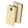 Dux Ducis Skin Pro flipové puzdro pre Samsung Galaxy J5 (2017) - zlaté