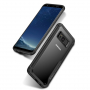 Ipaky plastový kryt s rámčekom pre Samsung Galaxy S8 Plus - čierny