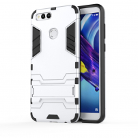 Superodolný kryt so stojančekom pre Honor 7X - biely