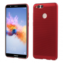 Plastový kryt s vetraním pre Honor 7X - červený