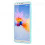 Plastový kryt pre Honor 7X - svetlomodrý