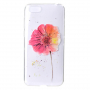 Plastový kryt kvetina pre Honor 7S - transparentný