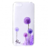 Plastový kryt púpava pre Honor 7S - transparentný