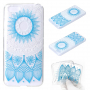 Plastový kryt modrý lotus pre Honor 7S - transparentný