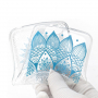 Plastový kryt modrý lotus pre Honor 7S - transparentný