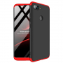 Gkk Odolný kryt pre Xiaomi Mi 8 Lite - červenočierny