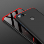 Gkk Odolný kryt pre Xiaomi Mi 8 Lite - červenočierny