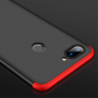 Gkk Odolný kryt pre Xiaomi Mi 8 Lite - červenočierny