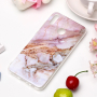 Plastový kryt mramor pre Honor 8X - ružový