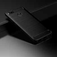 Ipaky plastový kryt s brúsenou textúrou pre Xiaomi Mi A1 - čierny