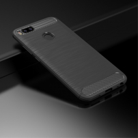 Ipaky plastový kryt s brúsenou textúrou pre Xiaomi Mi A1 - sivý