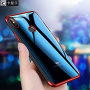 Cafele plastový kryt číry s rámčekom pre Xiaomi Mi 8 - červený