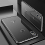 Cafele plastový kryt číry s rámčekom pre Xiaomi Mi 8 - čierny