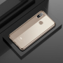 Baseus Shining číry kryt s rámčekom pre Xiaomi Mi 8 - zlatý