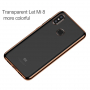 Baseus Shining číry kryt s rámčekom pre Xiaomi Mi 8 - zlatý