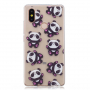 Plastový kryt pandy pre Xiaomi Mi 8 - transparentný