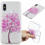 Plastový kryt strom pre Xiaomi Mi 8 - transparentný