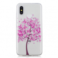 Plastový kryt strom pre Xiaomi Mi 8 - transparentný