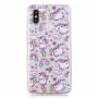 Plastový kryt jednorožce pre Xiaomi Mi 8 - transparentný