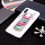 Plastový kryt makrónky pre Xiaomi Mi 8 - transparentný