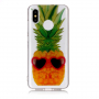 Plastový kryt ananás pre Xiaomi Mi 8 - transparentný