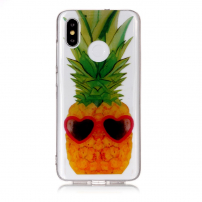 Plastový kryt ananás pre Xiaomi Mi 8 - transparentný