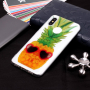 Plastový kryt ananás pre Xiaomi Mi 8 - transparentný