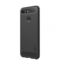 Mofi kryt s brúsenou textúrou pre Xiaomi Mi 8 Lite - čierny