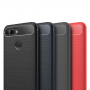 Mofi kryt s brúsenou textúrou pre Xiaomi Mi 8 Lite - čierny