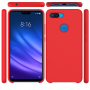 Silikónový kryt Liquid pre Xiaomi Mi 8 Lite - červený
