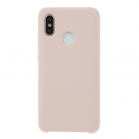 Silikónový kryt Liquid pre Xiaomi Mi 8 - zlatý