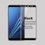 Mofi Tvrdené sklo 3D pre Samsung A8 Plus (2018) - čierne