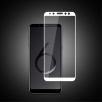 Mocolo Tvrdené sklo 3D pre Samsung Galaxy A6 (2018) - biele