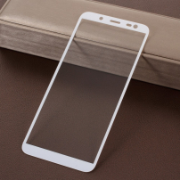 Tvrdené sklo 5D pre Samsung Galaxy J6 (2018) - biele