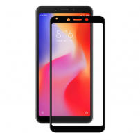 Enkay Tvrdené sklo 3D pre Xiaomi Redmi 6 - čierne