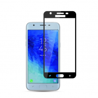 Mocolo Tvrdené sklo 3D pre Samsung Galaxy J3 (2018) - čierne