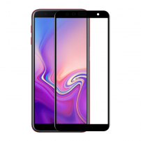 Enkay Tvrdené sklo 6D pre Samsung Galaxy J4 Plus / J6 Plus - čierne