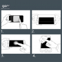 Gor Tvrdené sklo 2,5D pre Samsung Galaxy A9 (2018) - číre