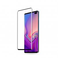 Mocolo Tvrdené sklo 3D pre Samsung Galaxy S10 Plus - čierne