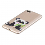 Ochranný kryt panda pre Xiaomi Redmi 6 - transparentný