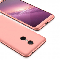 GKK zadný kryt s ochranou hrán pre Xiaomi Redmi Note 5 - zlatoružový