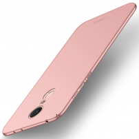 Mofi matný kryt z tvrdého plastu pre Xiaomi Redmi 5 - zlatoružový