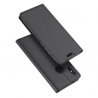 Dux Ducis ochranné kožené puzdro pre Xiaomi Mi A2 - tmavosivé