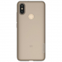 Nillkin tenký priehľadný ochranný kryt pre Xiaomi Mi A2 - sivý