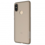 Nillkin tenký priehľadný ochranný kryt pre Xiaomi Mi A2 - sivý