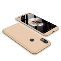 GKK ochranný kryt na zadnú aj prednú časť pre Xiaomi Mi A2 - zlatý