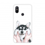 Ochranný plastový kryt husky pre Xiaomi Mi A2 - biely