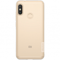 Nillkin ochranný mäkký kryt pre Xiaomi Mi A2 Lite – 0,6 mm - transparentný