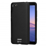 Lenuo tvrdý hodvábne hladký kryt pre Xiaomi Redmi 6 - čierny