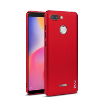 Imak hladký kryt s ochranou displeja pre Xiaomi Redmi 6 - červený
